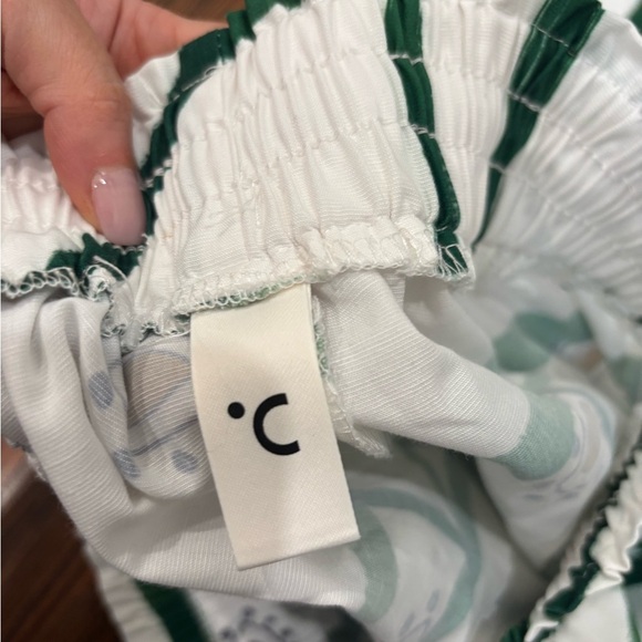 Commense Women’s Drawstring Casual Short Set W/ Pockets In White Sz S NWOT - Picture 9 of 13